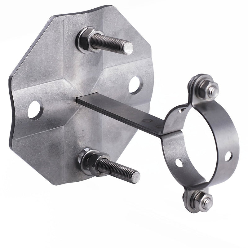 Jumo - Zubehör/Ersatzteile für Industriesensoren Messgerätehalter 00597711 für Wand und 2 Rohr − 1 Stück