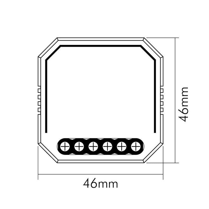 Nobile - Lichtregelsystemkomponente Unterputz Modul BT 9109011010  − 1 Stück