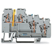 WAGO - Initiator/Aktor-Reihenklemme 3-Leiter-Initiatoren-LED 270-560/281-507 0,08-2,5mm² − 50 Stück