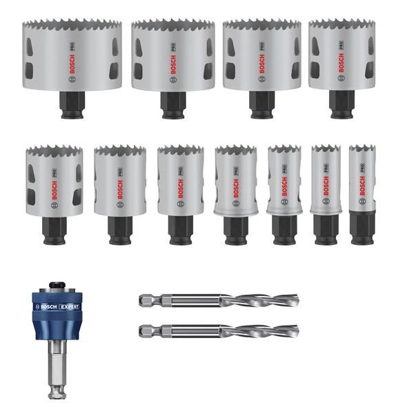 Bosch Power Tools - Werkzeugset PRO Multi Material PC Plus 2608594425VE(14) Lochsägen-Set 20 64  − 1 Packung