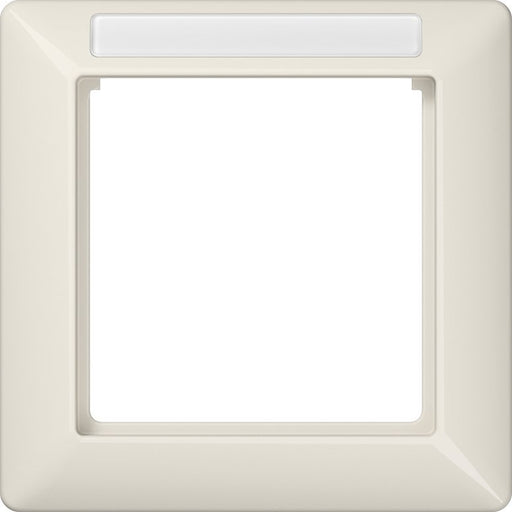 Jung - Abdeckrahmen Rahmen 1-fach ws AS 581 BF INA mit Fenster