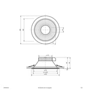 EVN Lichttechnik - Decken-/Wandleuchte LED-Deckenleuchte DSR54250125 ML, MC