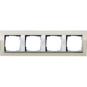 Gira - Abdeckrahmen 4fach 0214776 klar sand