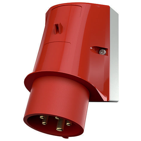 Mennekes - CEE-Gerätestecker (IEC 60309) Wandstecker HW/VN 21369 32A,5p,6h,400V,IP44