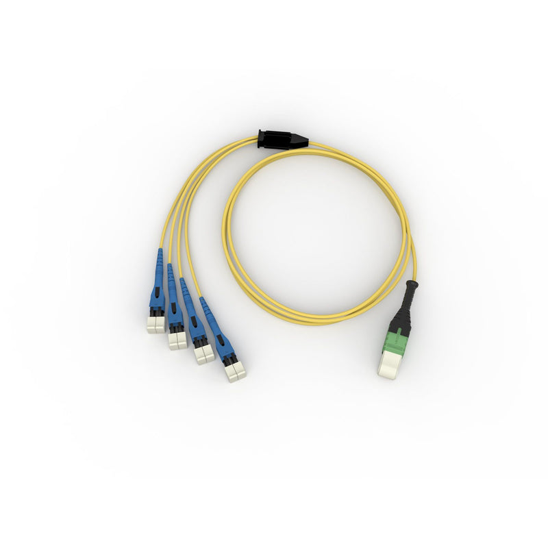 Corning - Patchkabel LWL EDGE8 Harness Kabel 3m HE87808GLZ-1B003M 50µm SM OS2 MTP Typ1