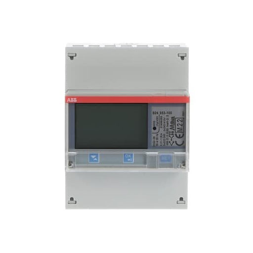 ABB Stotz S&J - Elektrizitätszähler Messwandlerzähler B24 353-100 M-Bus
