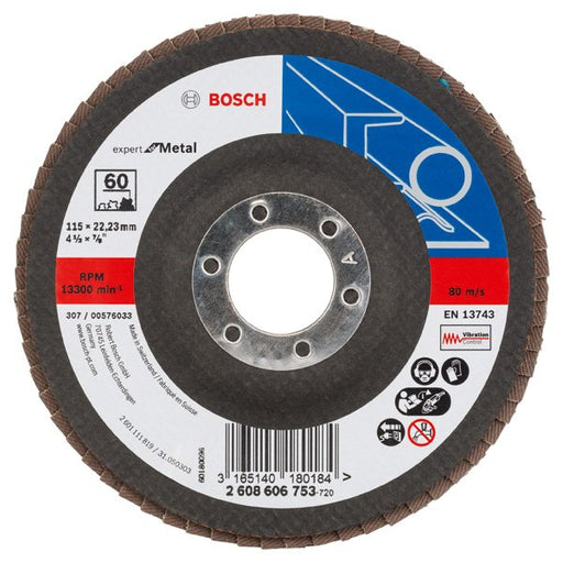Bosch - Trenn-/Schleifscheibe Fächerschleifscheibe X551 2608606753 Expert for Metal