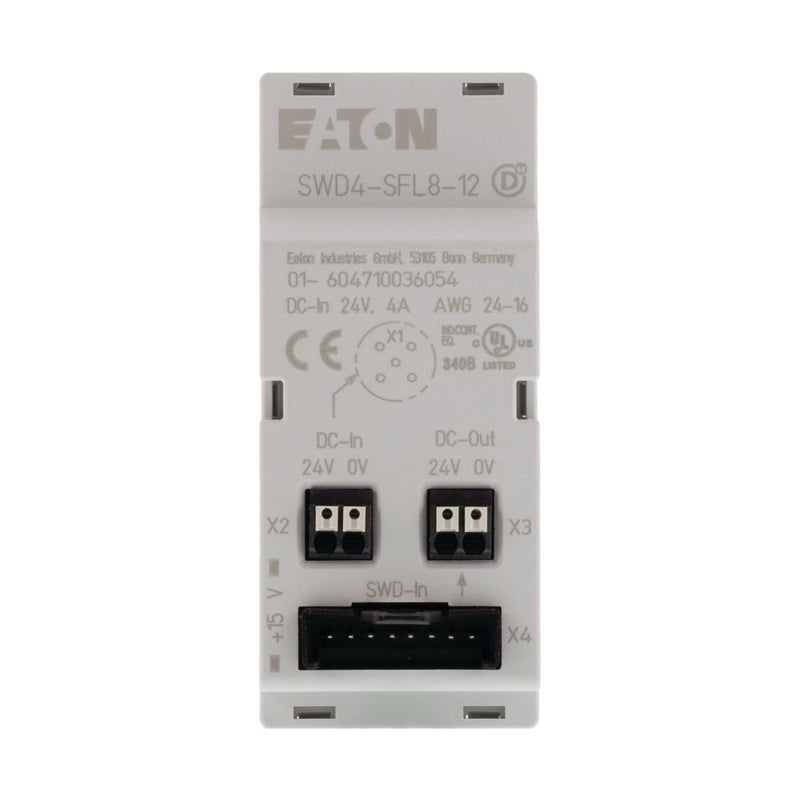 Eaton - Zubehör/Ersatzteile für Steuerungen SWD-Schaltschrankdurchf. SWD4-SFL8-12 8-polige Flachltg