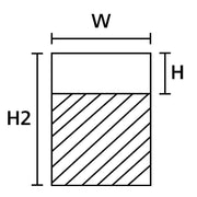 HellermannTyton - Kabelmarkierungssystem Nachfüllpackung RO201REF-1401-GN 12,7x38,1mm 200St