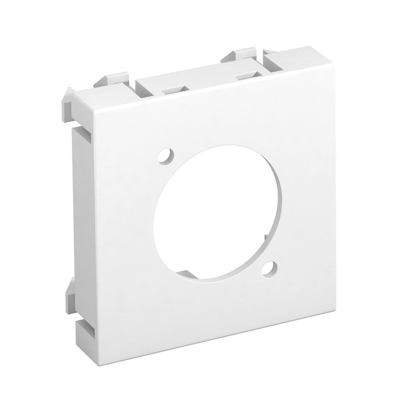 OBO Bettermann - Einsatz/Abdeckung für Kommunikationstechnik Multimediaträger XLR MTG-X O RW1 45x45mm rws