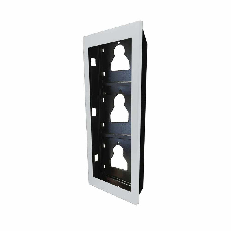 Comelit - Montageelement für Türstation Montagerahmen UT9163W 3 Module, ws