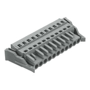 WAGO - Kabelsteckverbinder für Leiterplattensteckverbinder 1-Leiter-Federleiste 231-111/037-000 CAGECLAMP,2,5 mm²,gr − 25 Stück