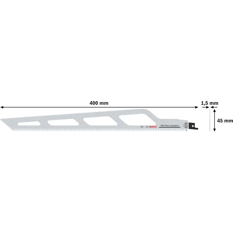 Bosch - Säbelsägeblatt PRO Fibre Insulation 2608635529 S2013AWP Blatt 1,5 x