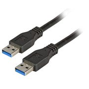 EFB-Elektronik - PC-Kabel USB3.0 HighSpeed-Kabel K5280SW.1 1,0m sw A-A St/St