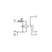 WAGO - Schaltrelais Relaismodul 288-304 DC 24 V,1W,grau