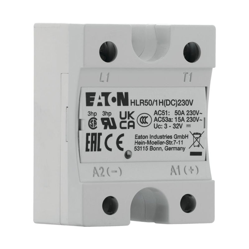 Eaton - Halbleiterrelais Halbleiterrelais, Hockey HLR50/1H(DC)230V Puck, 1-phasig, 50 A
