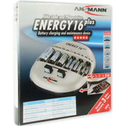Ansmann - Universal-Ladegerät Akku-Pflegestation energy 16 plus fNiMH/NiCd-Akkus
