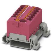 Phoenix Contact - Durchgangs-Reihenklemme Verteilerblock PTFIX10/12X4-NS35APK − 8 Stück