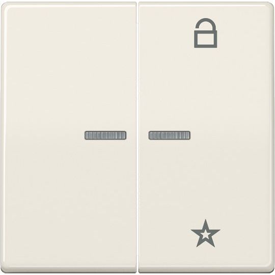 Jung - Bedienelement intelligent eNet Funk-Steuertaste FM AS 1701