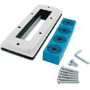 Roxtec - Einführungsflansch für Kleingehäuse/Schaltschrank Gehäuseeinführung CKT0008020004 CF 16/4,Pulverbesch