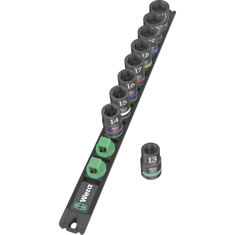 Wera - Steckschlüsselset Nuss-Magnetleiste 05005490001 C Impaktor 1