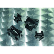 HellermannTyton - Befestigungssockel und -element für Kabelbinder Verbindungselement DSWS4 sw − 2200 Stück