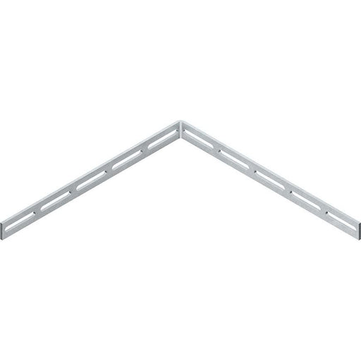 Niedax - Winkelansatzstück für Gitterrinne Gitterrinnenwinkel GRWV 20/250 G HxB 20x250mm
