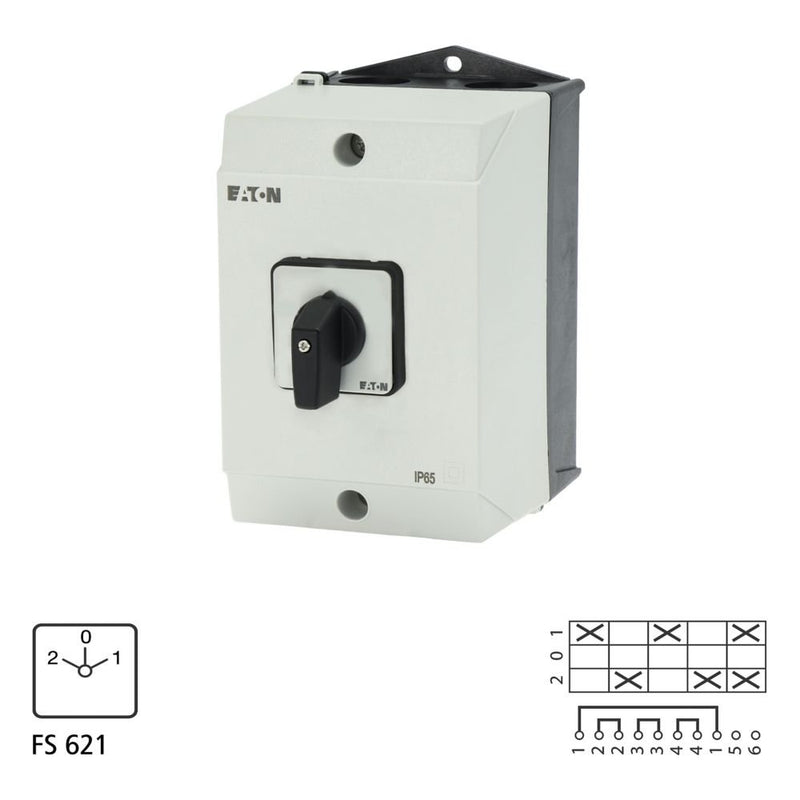 Eaton - Lastschalter Wendeschalter T3-3-2/I2