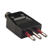 Bachmann - Schutzkontaktstecker Montagestecker 910.174 10A/250V, sw