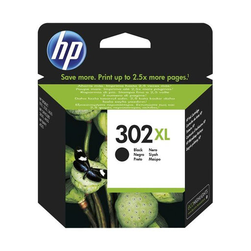 HP - Verbrauchsmaterial für Telefax/Drucker/MFC Tintenpatrone 302XL/F6U68AE sw schwarz