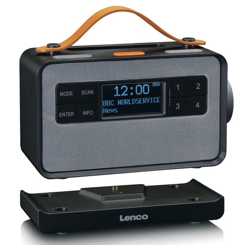 LENCO - Radio DAB+ Radio PDR-065BK portable