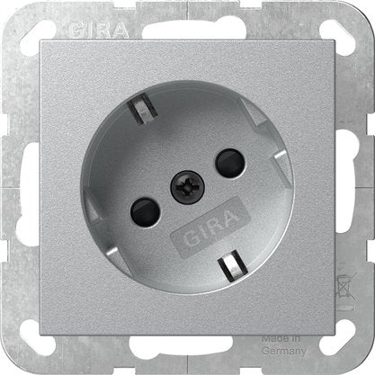 Gira - Steckdose 30° 441826 Alu