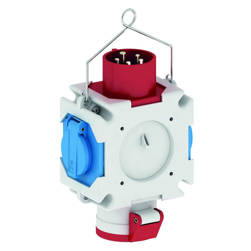 Bals Elektrotech - CEE-Steckdosen-Kombination (IEC 60309) Kreuzverteiler IP44 54580