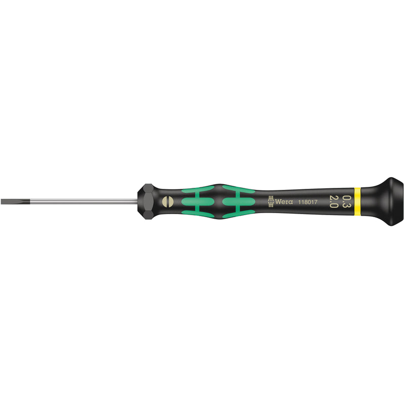 Wera - Schlitz-Schraubendreher Schlitzschraubendreher 2035 Micro 0.30x2.0x50