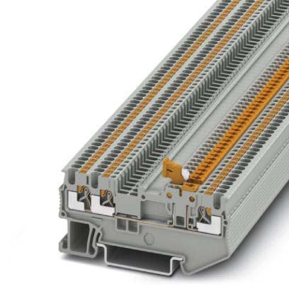 Phoenix Contact - Trenn- und Messtrenn-Reihenklemme Messertrennklemme PT 1,5/S-TWIN-MT 0,14-1,5qmm,10A,400V − 50 Stück