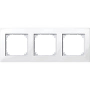Merten - Abdeckrahmen M-PLAN-Rahmen 3f. pws/gl 515319