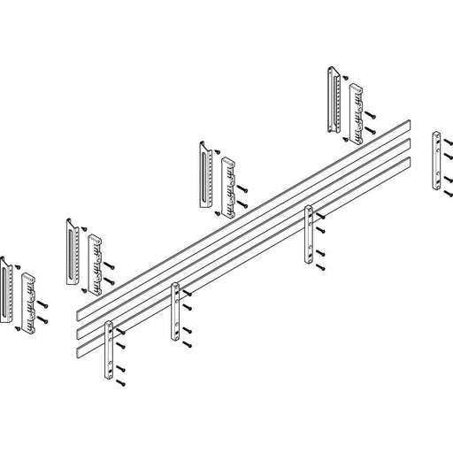 ABN - Verteilerfeld für Installationsverteiler Sammelschienen-Modul MTSC52643 tief 5FB/2RE