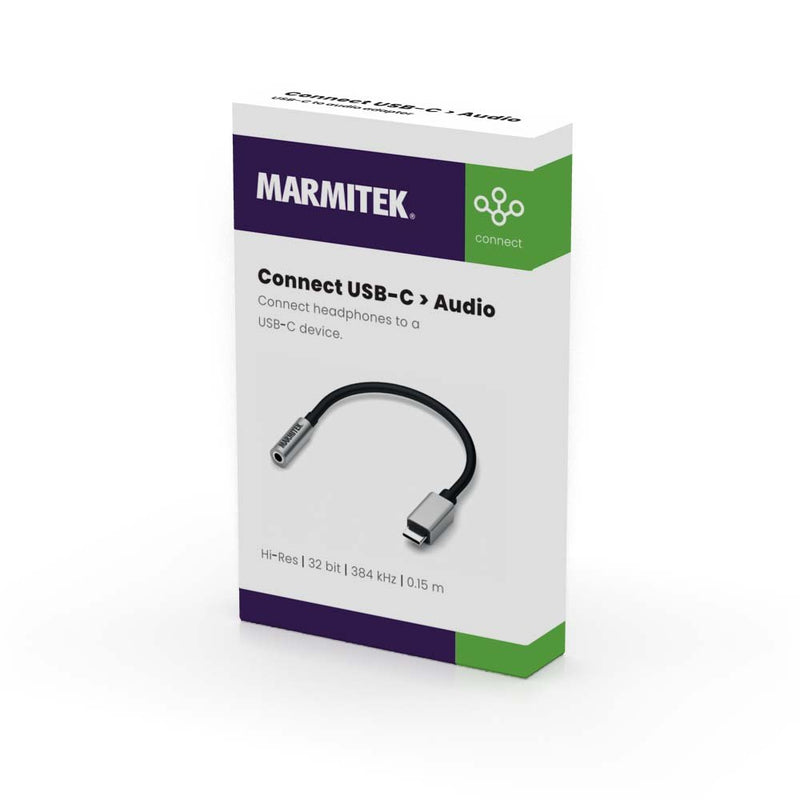 MARMITEK - Zubehör/Ersatzteile für Unterhaltungselektronik Adapter USB Typ C MARMITEK ConUSB-C/Au zu Audio 3,5 mm jack