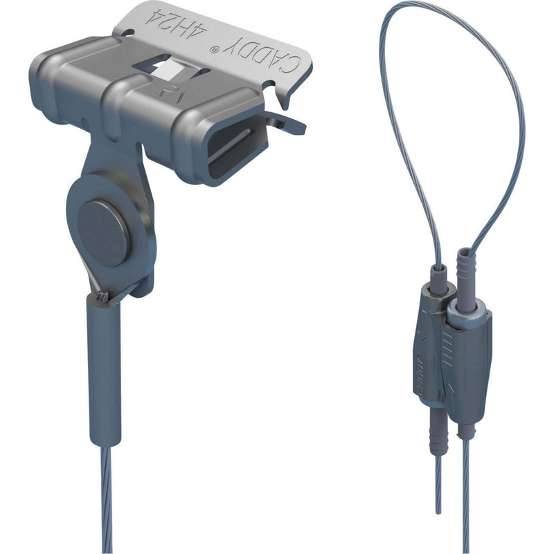 Erico - Drahtseilabhängung Stahlseilsystem SLK2L34H58 D2mm, L3m − 10 Stück
