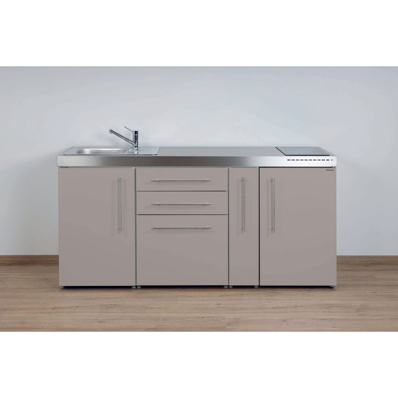 Stengel - Mini-Küche Miniküche Premiumline MPSA180AKSGKFreBl2Sn Sand