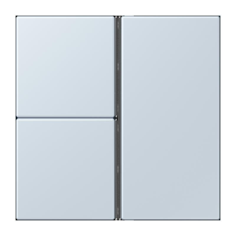 Jung - Abdeckung/Bedienelement für Installationsschalterprogramme Tastensatz 3fach LC 403 TSA 209 outremer pale