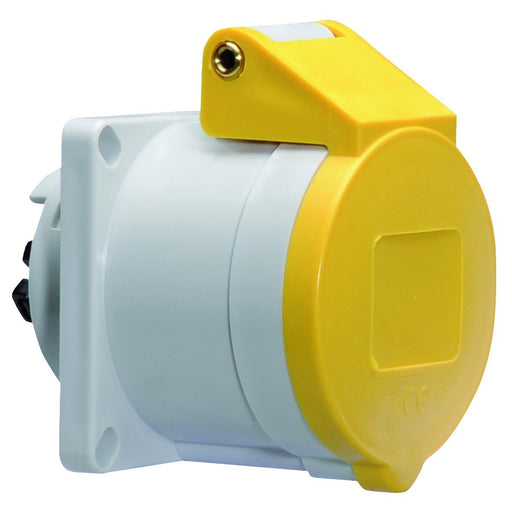 Bals Elektrotech - CEE-Anbausteckdose (IEC 60309) Anbausteckdose gerade 16A 13673 4p 110V 4h IP44