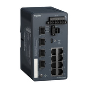 Schneider Electric - Netzwerk Switch Modicon Managed Switch MCSESM123F2LG0 8 Ports Kupfer