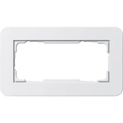 Gira - Abdeckrahmen 2fach o.M 1002410 Reinweiß/Reinweiß
