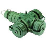 Bals Elektrotech - Schutzkontaktkupplung Dreiwegekupplung 7423 16A 3p 230V IP65