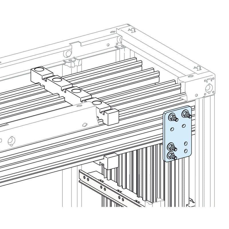 Schneider Electric - Sammelschienenverbinder PrismaSeT-P, Linergy LGYE LVS04605 Verbindung, lang ver