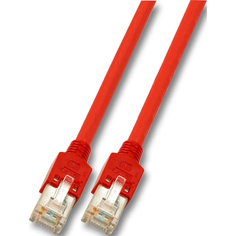 EFB-Elektronik - Patchkabel Kupfer Crossoverkabel Cat. 5e rot K2793.15 2xRJ45 SFTP 15m