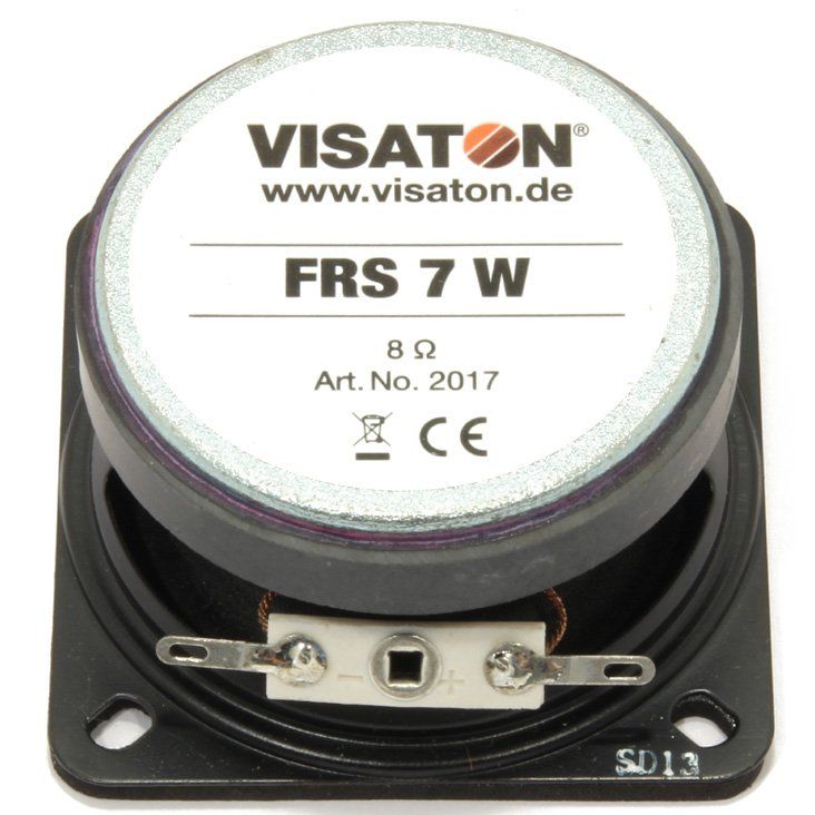 Visaton - Lautsprecher Miniaturlautsprecher FRS 7 W 8 OHM 7cm