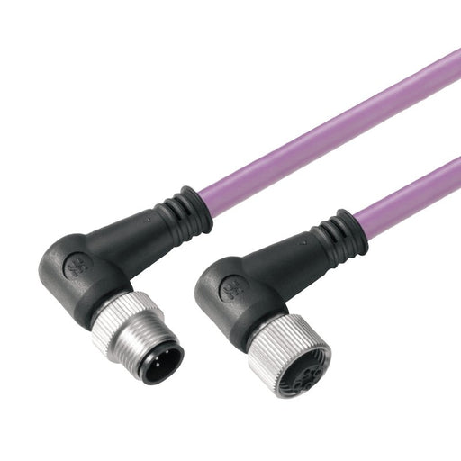 Weidmüller - Patchkabel Kupfer Industrie Verbindungsleitung SAILM12WM12WPB1.5D Polzahl:2