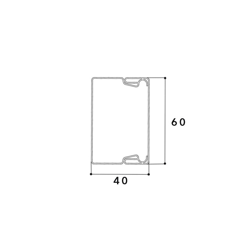 GGK - Leitungsführungskanal Installationskanal 2300 − 2 Meter